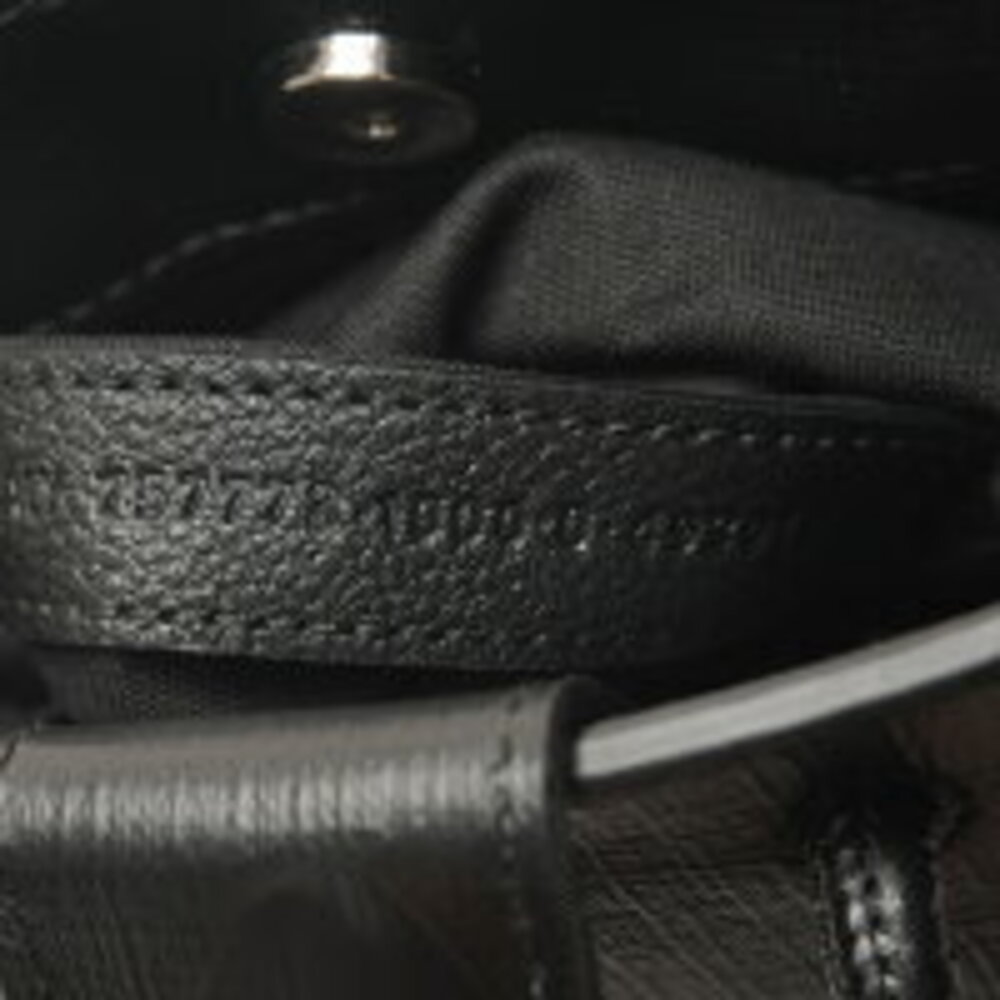 Balenciaga Shopping Phone Holder Shoulder Bag Black - Picture 10 of 13